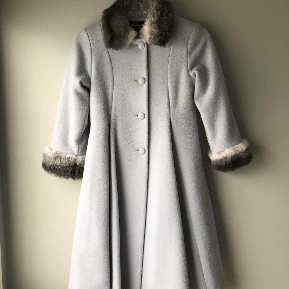 Powder Blue Children’s Dress Coat
